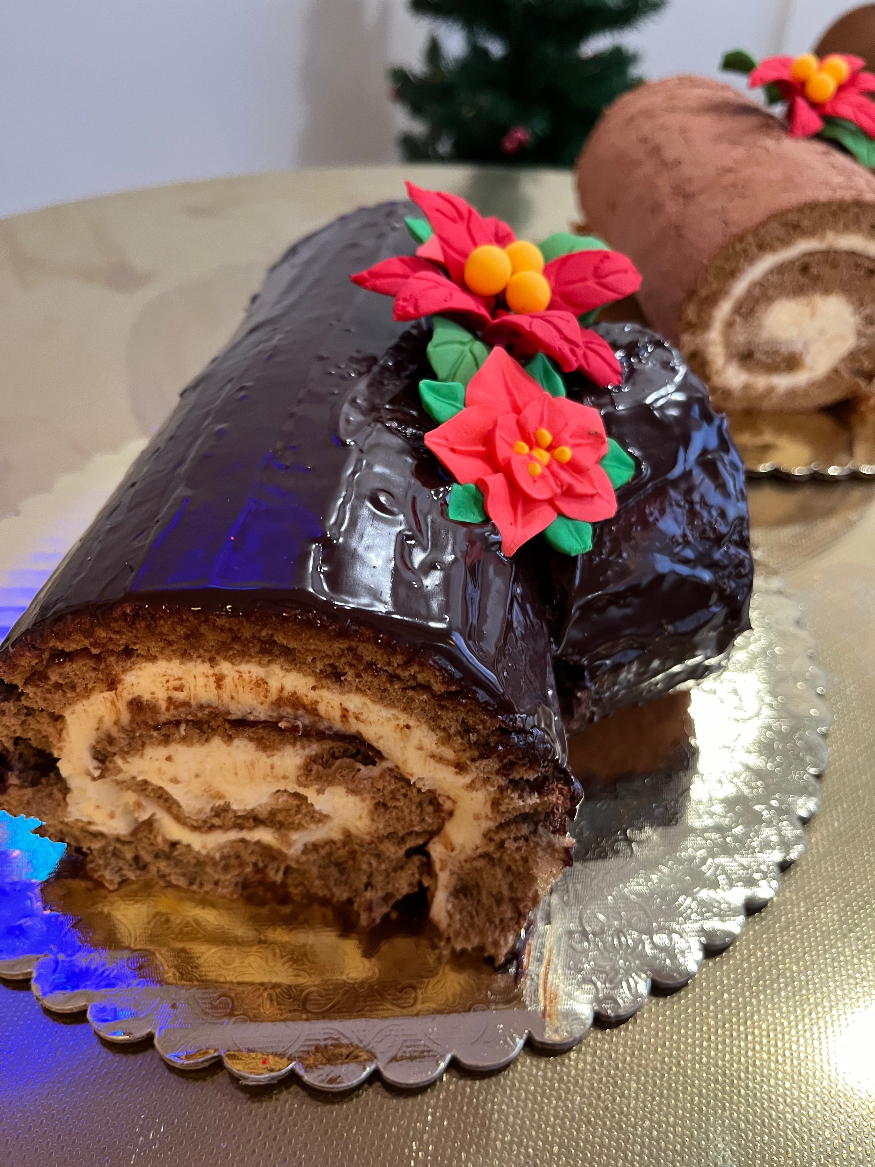 Chocolate buche de Noel