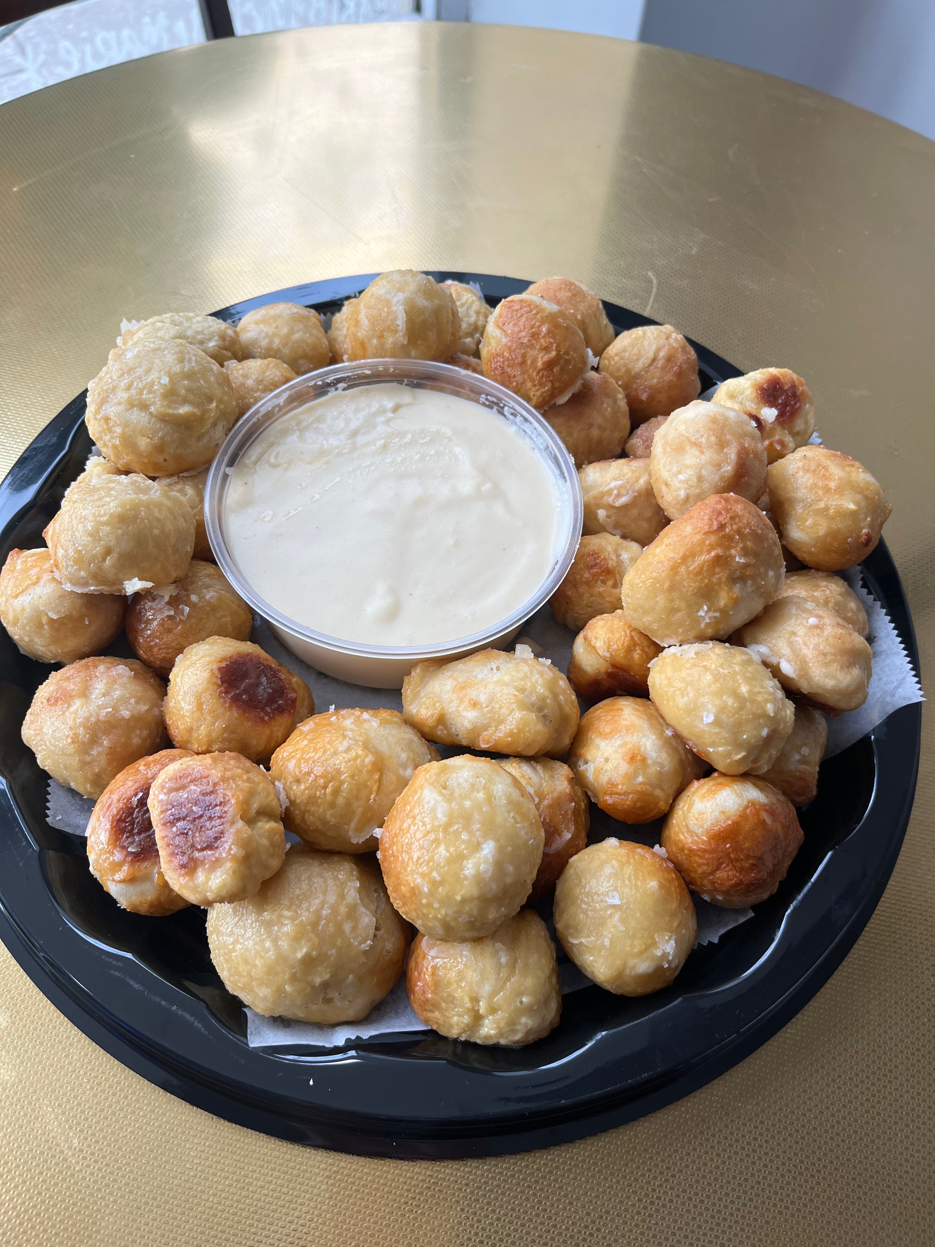 Pretzel bite platters